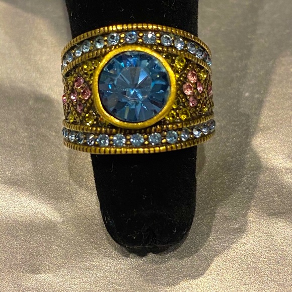 HEIDI DAUS MULTI-STONE RING - Picture 1 of 5